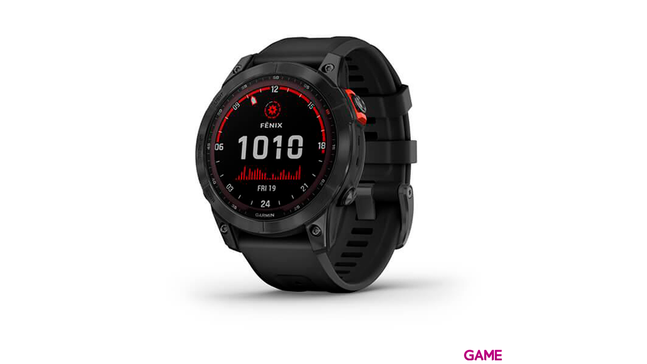Garmin Fenix 7 Solar 47 mm MIP GPS Gris - Reloj Inteligente-0