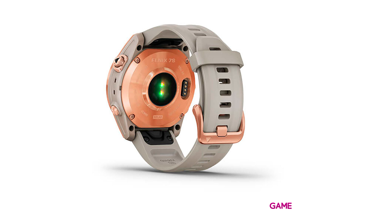 Garmin Fenix 7S Solar 42 mm MIP GPS Oro Rosa - Reloj Inteligente-1