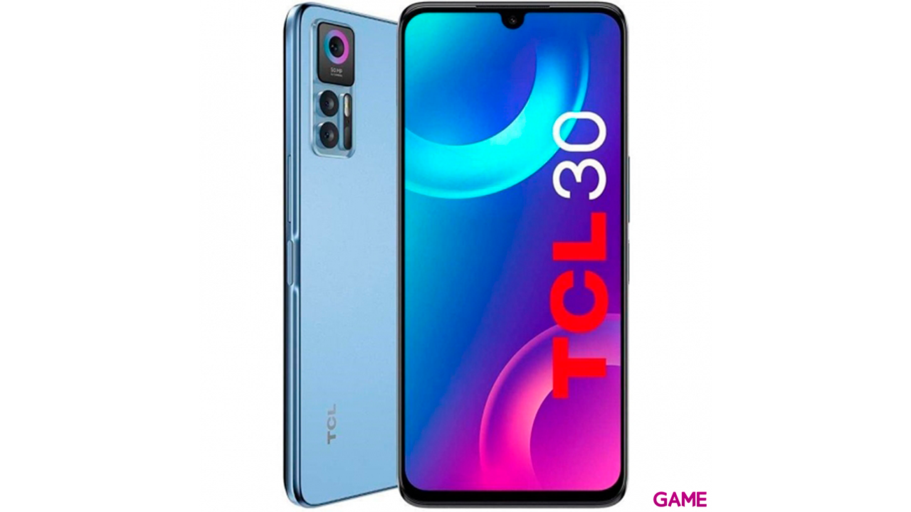 TCL 30 4GB 64GB Muse Blue - Telefono Movil-0