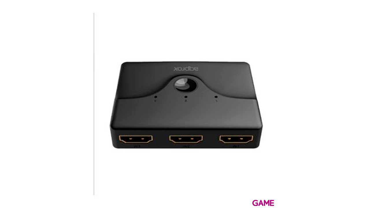 Approx Switch 4K HDMI 3 Puertos - Adaptador-0