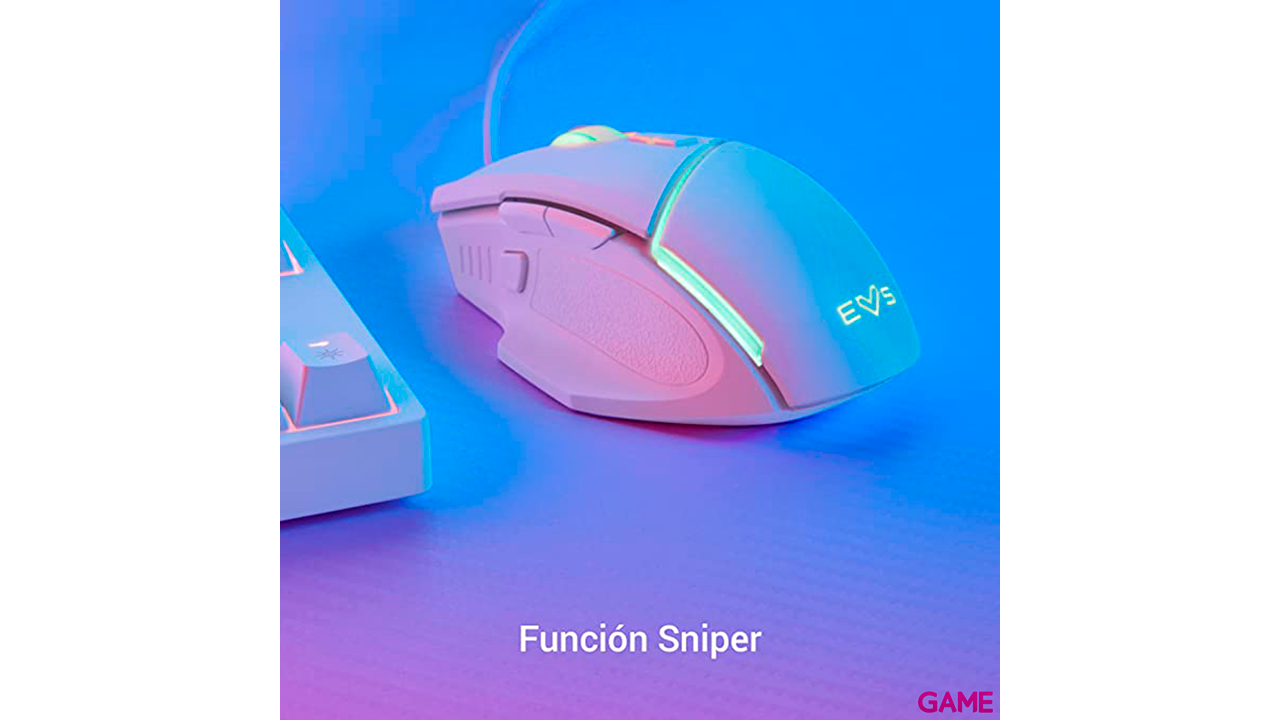 Energy Sistem ESG M2 Sniper Ninja USB A Óptico 6400 DPI - Raton Gaming-3