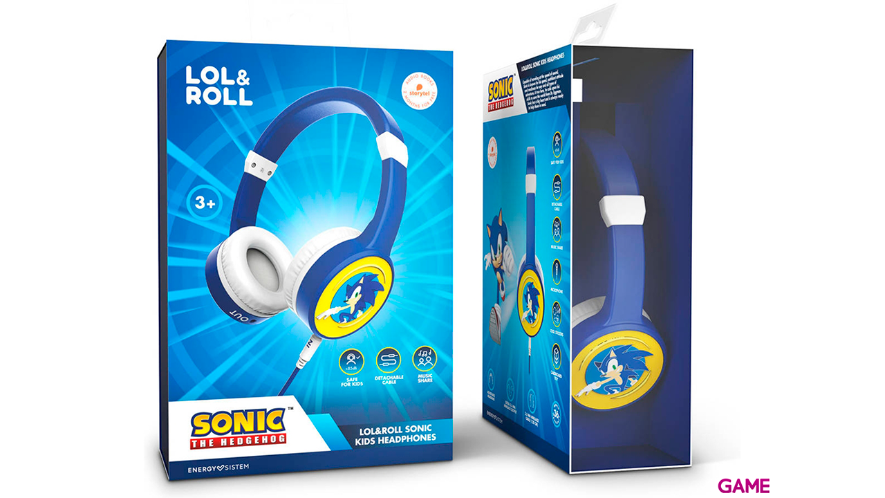 Energy Sistem Lol&Roll Sonic Blue - Auriculares-2