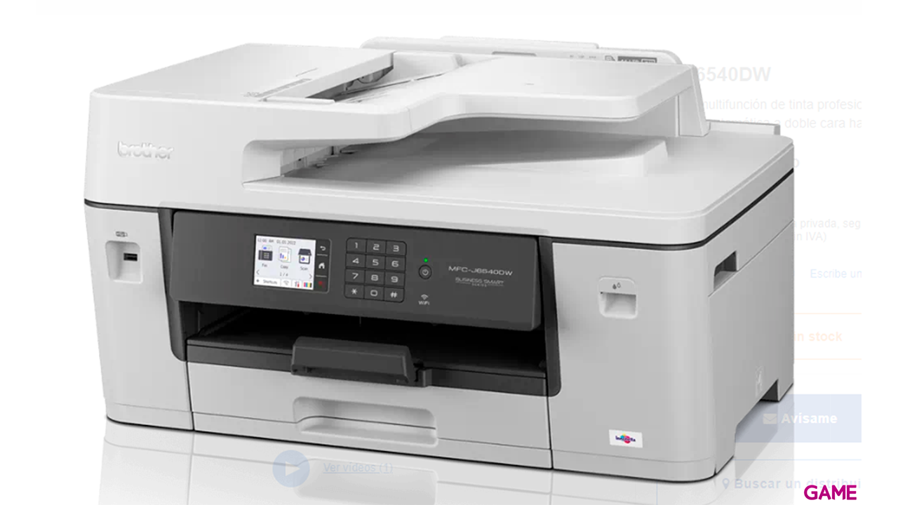 Brother MFC-J6540DW A4 1200 x 4800 DPI 22 ppm Wifi - Impresora-1