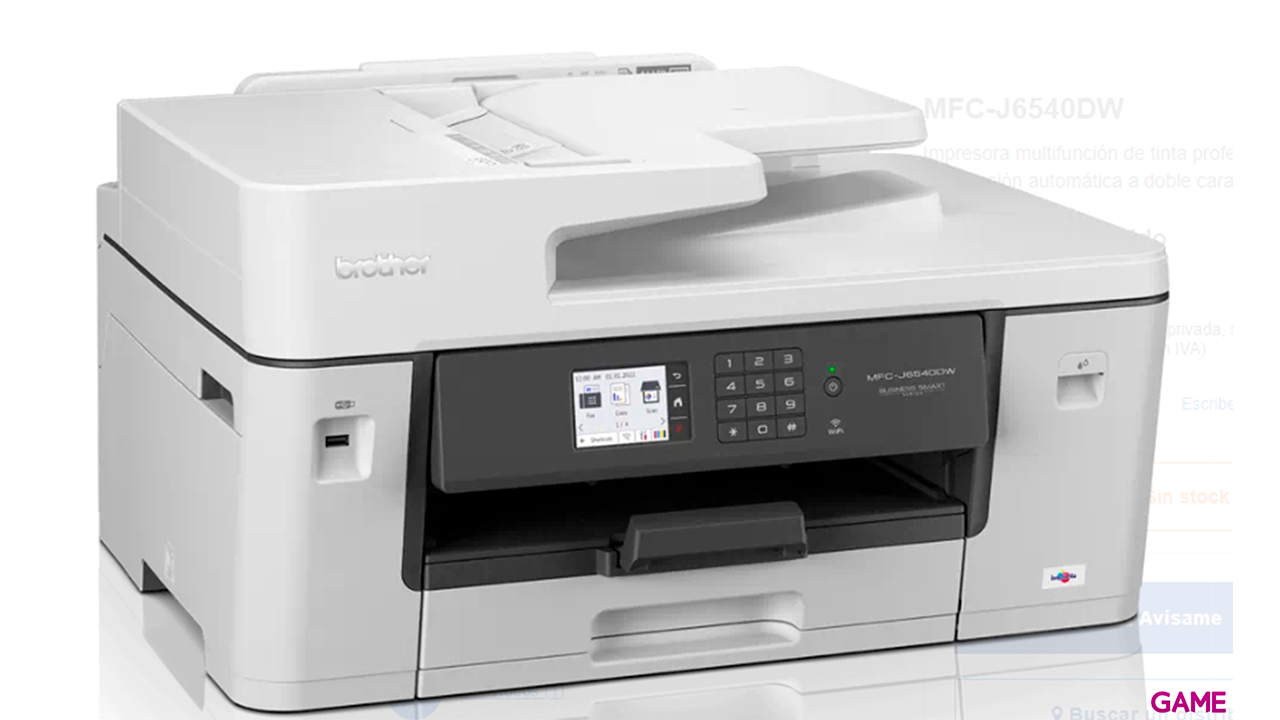 Brother MFC-J6540DW A4 1200 x 4800 DPI 22 ppm Wifi - Impresora-2