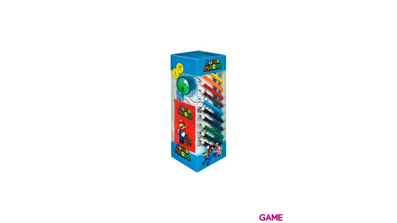 Set papeleria Super Mario Bros 35pzs-0