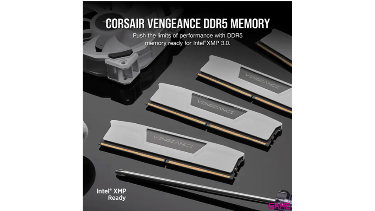Corsair Vengeance CMK32GX5M2B5600C36W 32GB 2x16GB DDR5 5600 MHz - Memoria RAM-1