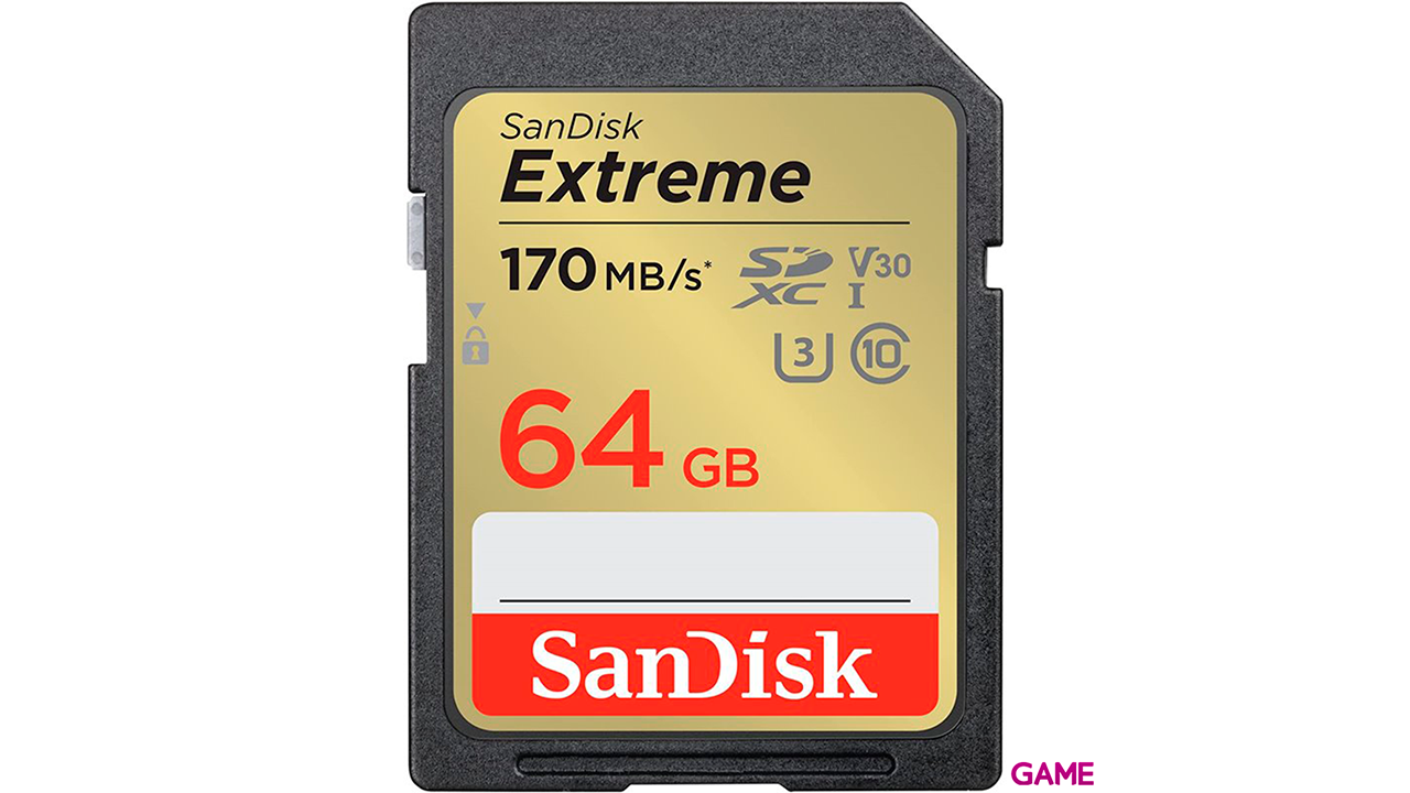 Sandisk Extreme 64B SDHC - Tarjeta Memoria-0