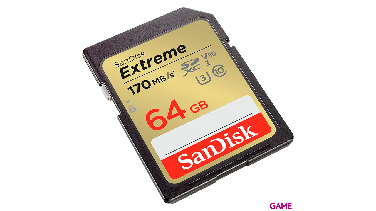 Sandisk Extreme 64B SDHC - Tarjeta Memoria-1