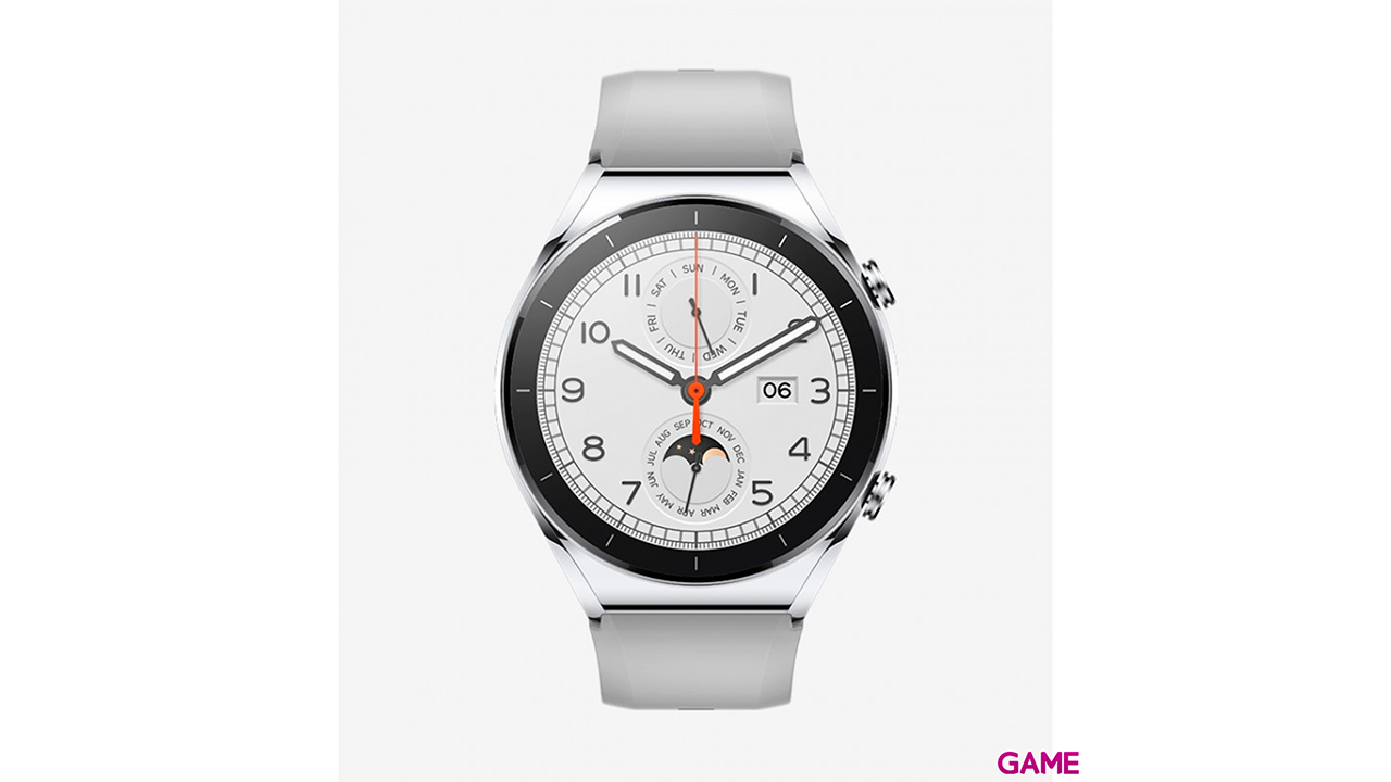Xiaomi Watch S1 46mm AMOLED Plata - Reloj Inteligente-1