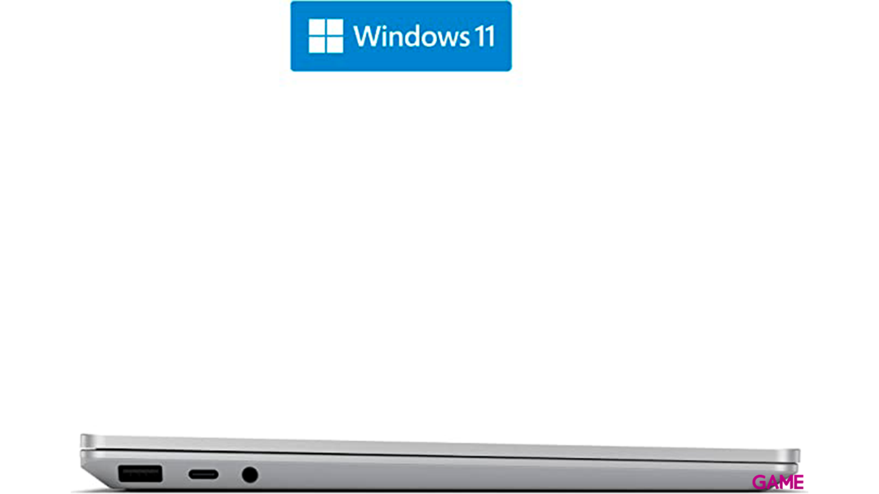 Microsoft Surface Laptop Go 2 i5-1135G7 - Iris Xe - 4GB - 128GB SSD - 12.4´´ Tactil - W11 Pro - Ordenador Portatil-3