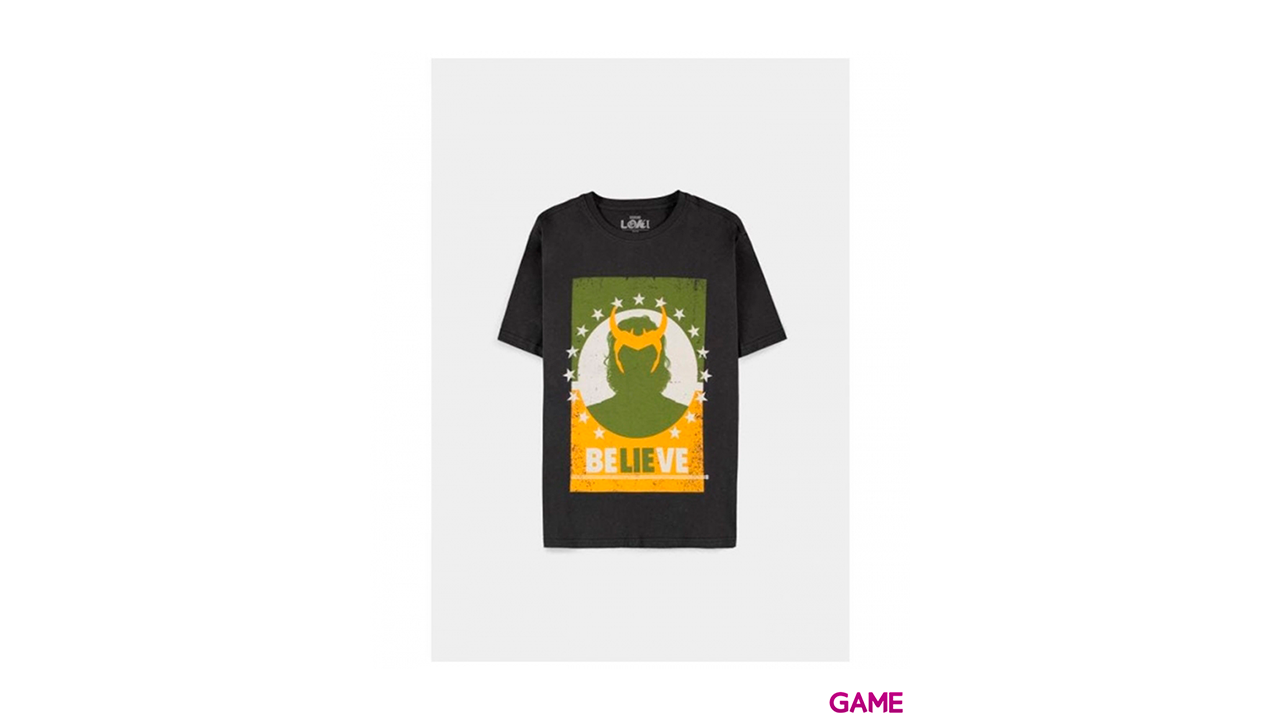 Camiseta Believe Loki Marvel - Talla L-0