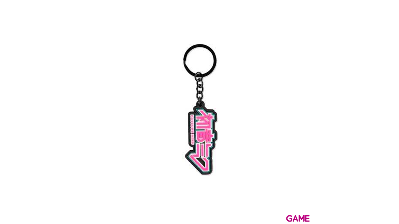 Llavero rubber Logo Hatsune Miku-0