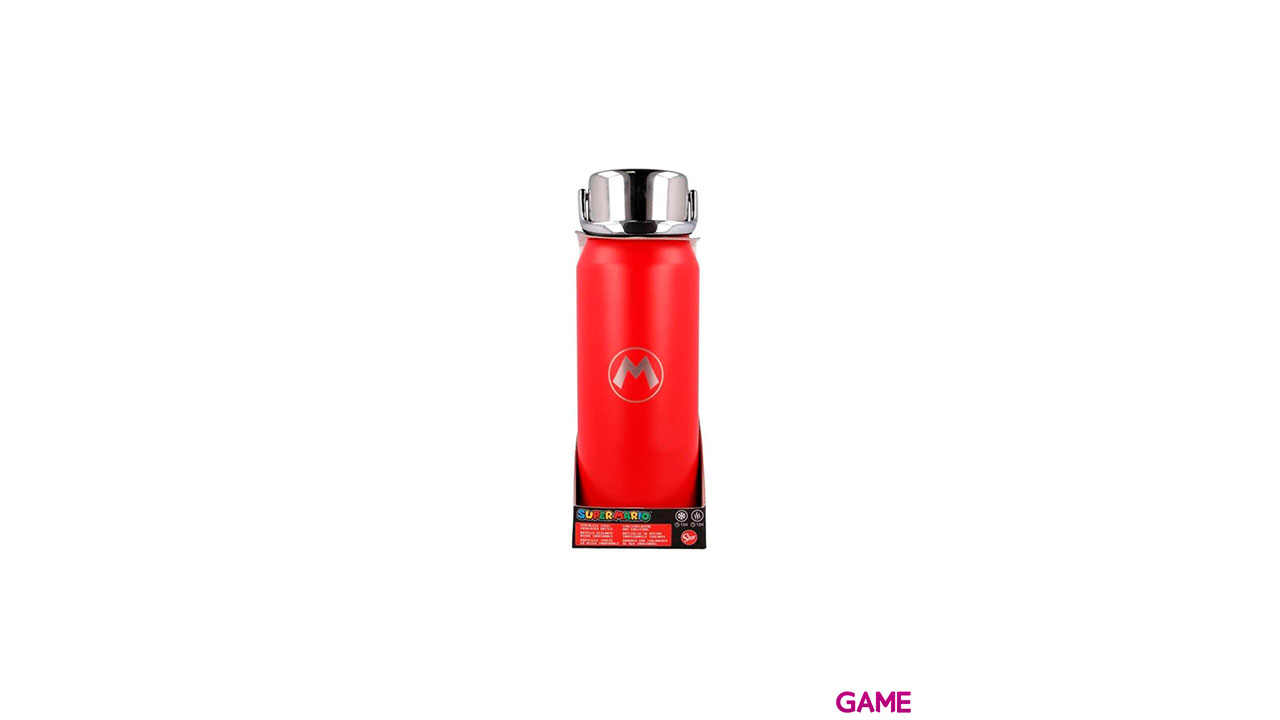 Botella termo acero inoxidable Super Mario Bros Nintendo 505ml-0