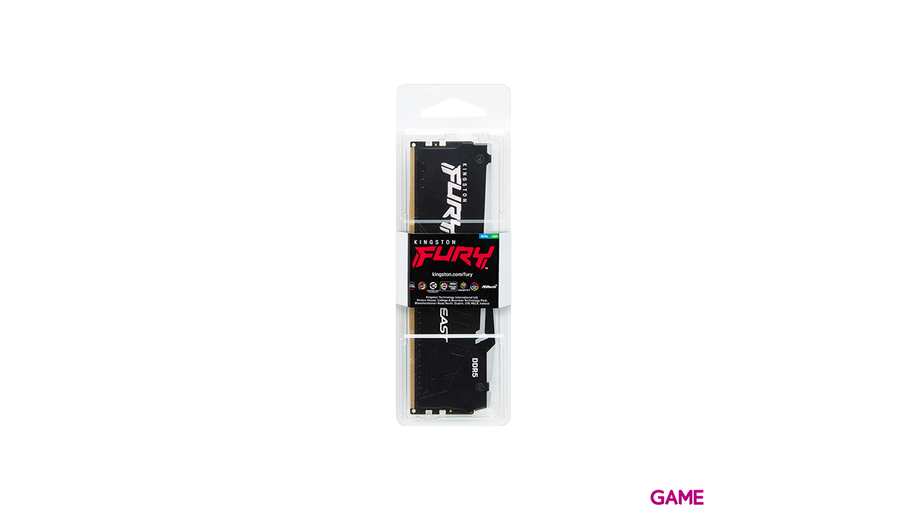 Kingston Technology FURY Beast RGB 32GB 1x32GB DDR5 5200 MHz - Memoria RAM-2