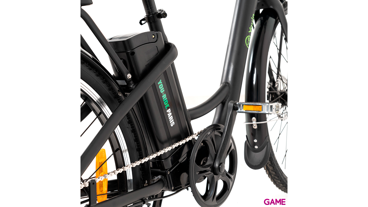 Youin You-Ride Paris 26´´ - Blanca - Bicicleta Electrica-4