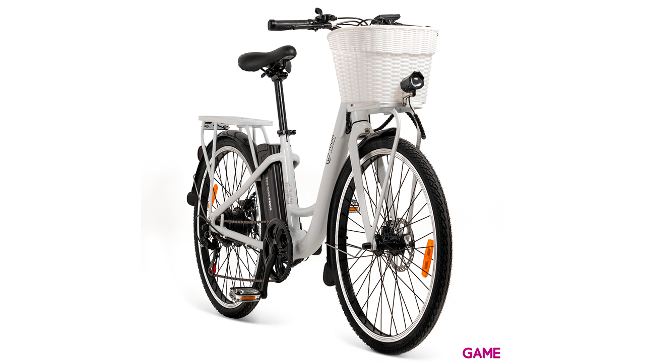Youin You-Ride Paris 26´´ - Blanca - Bicicleta Electrica-6