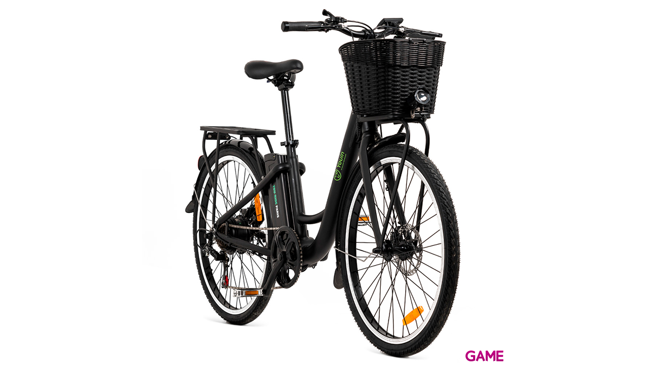 Youin You-Ride Paris 26´´ Negro - Bicicleta Electrica-0