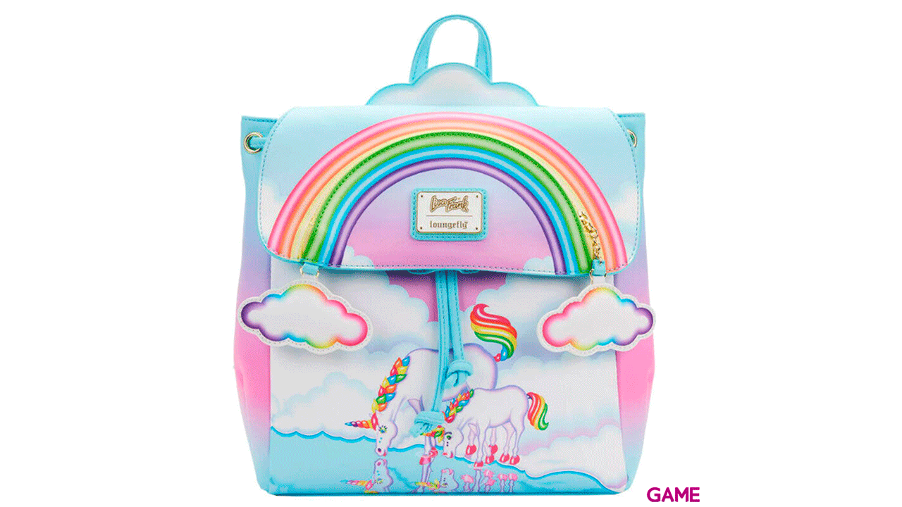 Mochila Unicorn Reflection Lisa Frank Loungefly-0