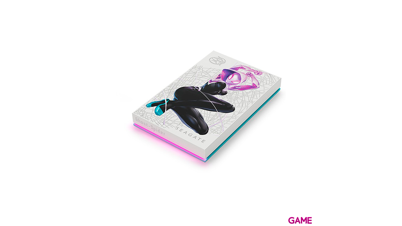 Seagate Firecuda Game Drive 2TB Marvel Ghost Spider Special Edition - Disco Duro Externo-1
