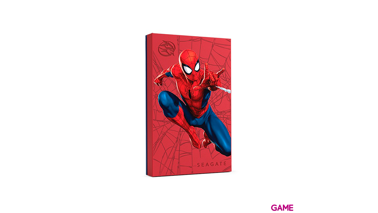 Seagate Firecuda Game Drive 2TB Marvel Spider Man Especial Edition - Disco Duro Externo-0