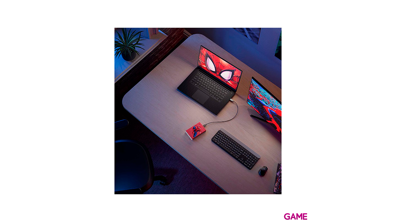 Seagate Firecuda Game Drive 2TB Marvel Spider Man Especial Edition - Disco Duro Externo-3