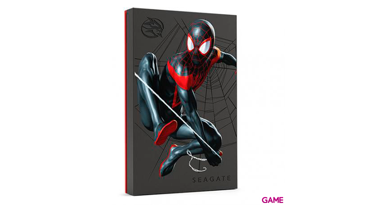 Seagate Firecuda Game Drive 2TB Marvel Miles Morales Especial Edition - Disco Duro Externo-0