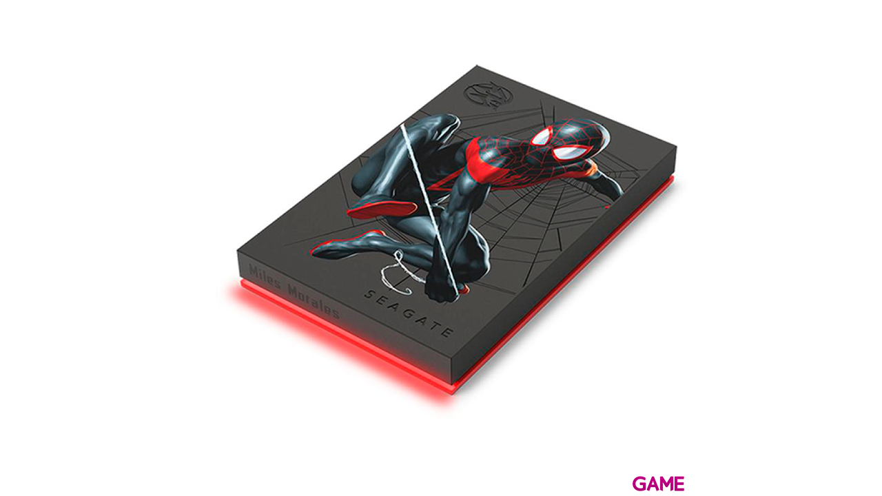 Seagate Firecuda Game Drive 2TB Marvel Miles Morales Especial Edition - Disco Duro Externo-1