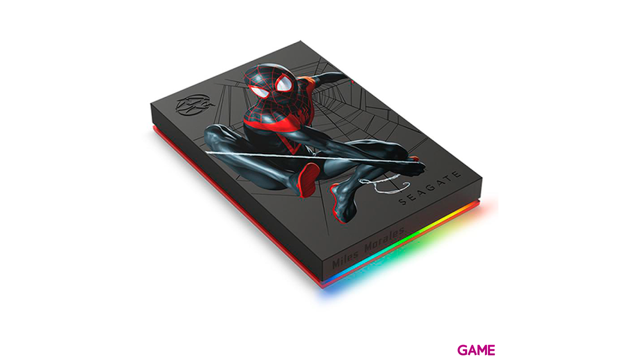 Seagate Firecuda Game Drive 2TB Marvel Miles Morales Especial Edition - Disco Duro Externo-2