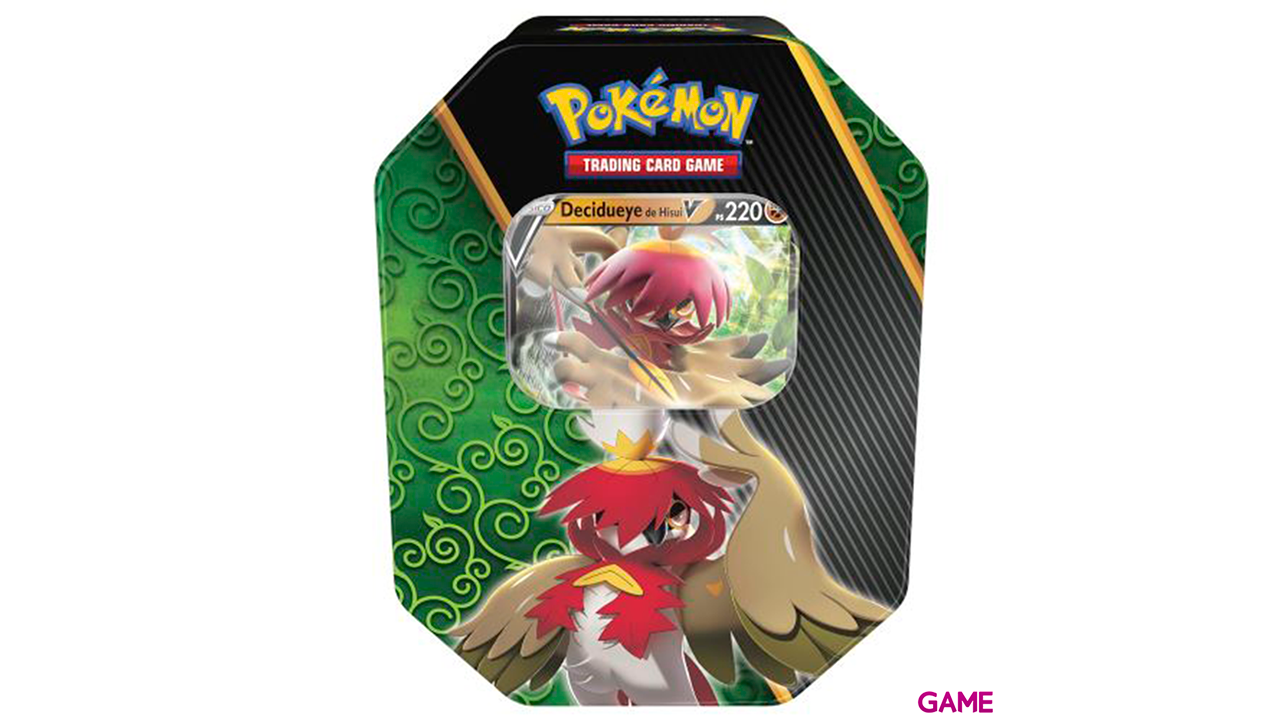 Lata Metálica Verano V Pokemon Espada y Escudo W10.5-1