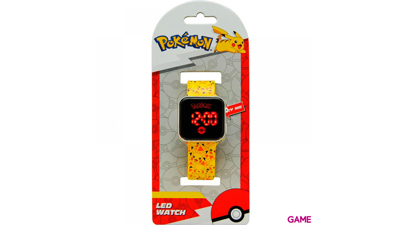 Pikachu Pokemon led - Reloj-0