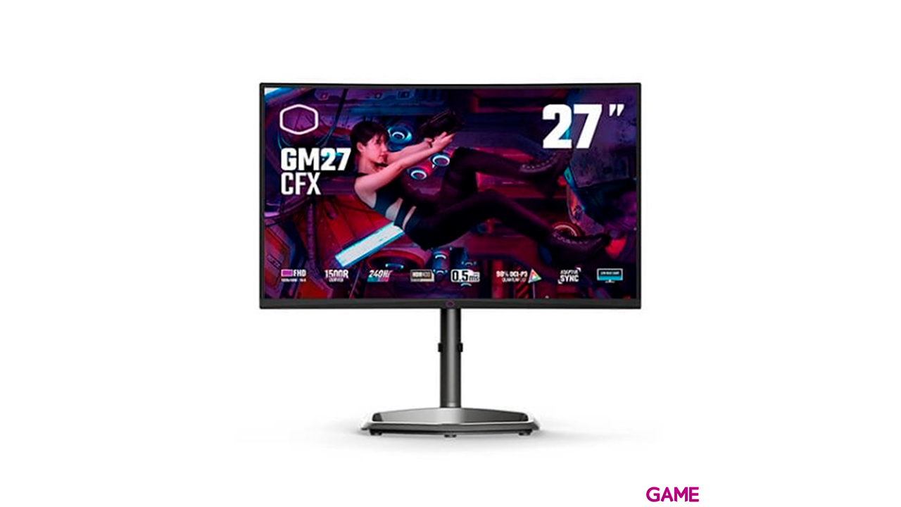 Cooler Master Gaming GM27-CFX 27´´ - LED - Full HD - 240Hz - Curvo - Monitor Gaming-0
