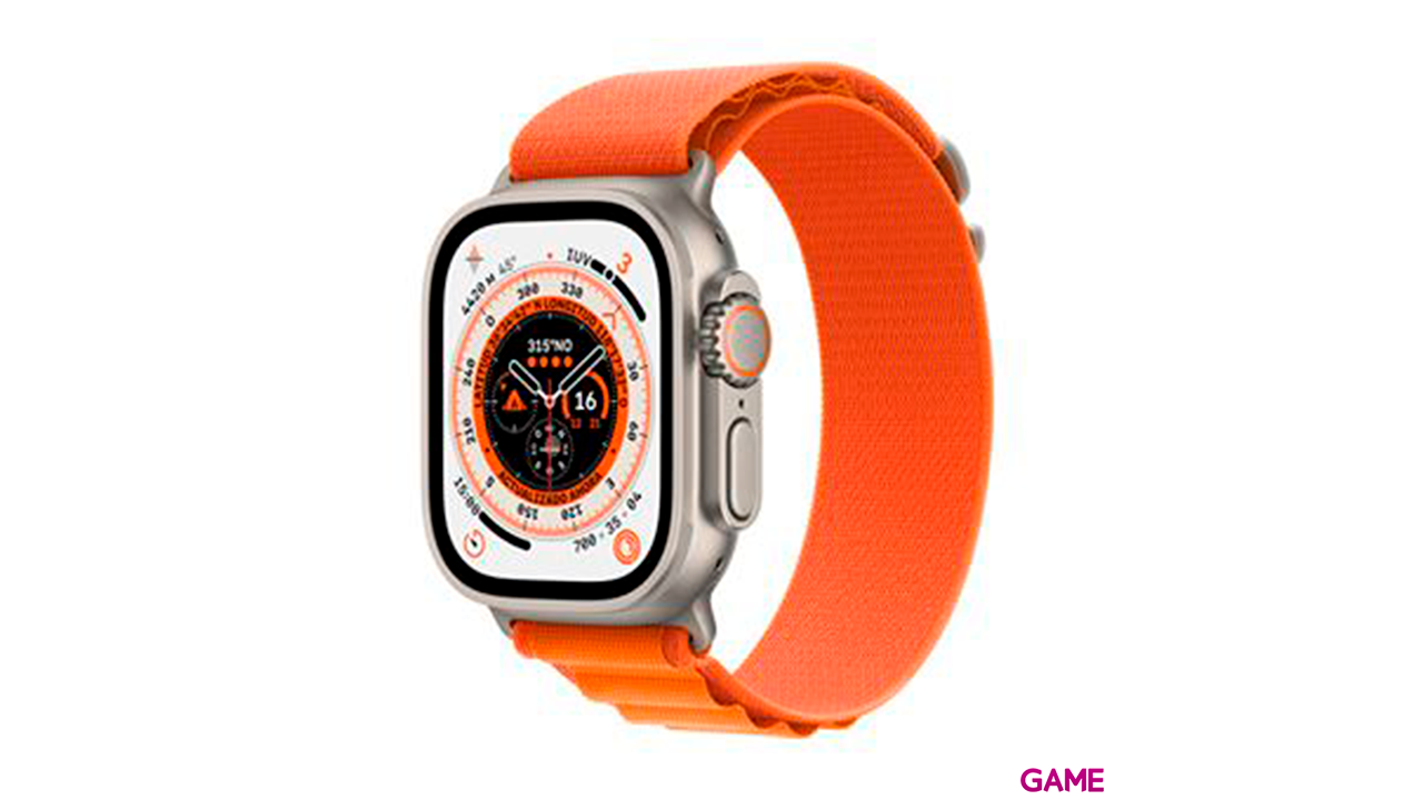 Apple Watch Ultra OLED 49 mm 4G Metálico GPS (satélite)-0