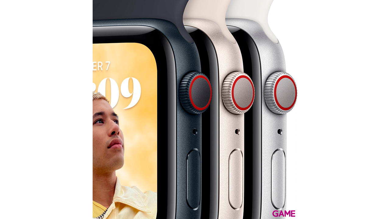 Apple Watch SE OLED 40mm GPS Negro - Reloj Inteligente-1