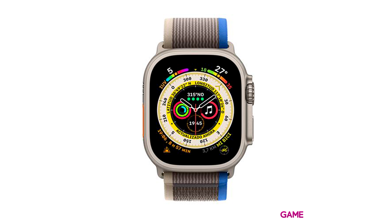 Apple Watch Ultra OLED 49 mm 4G Metálico GPS (satélite)-1
