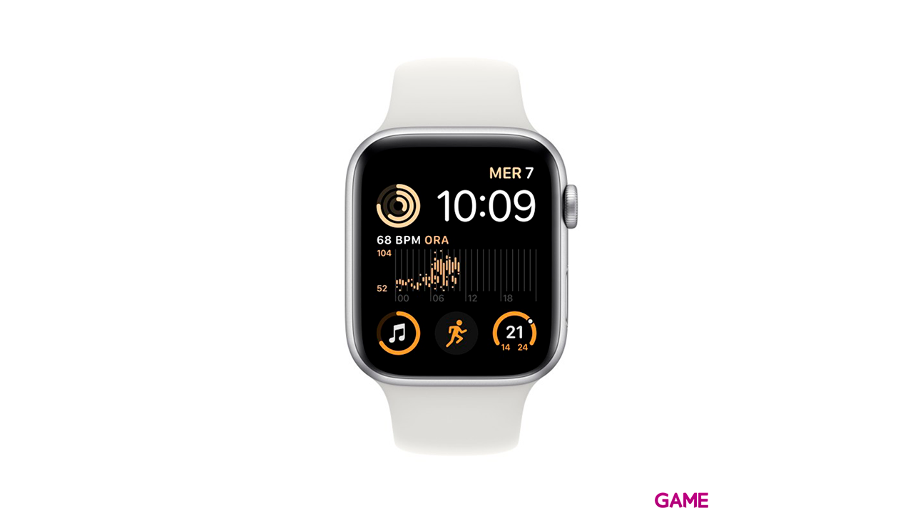 Apple Watch SE 44mm GPS Plata - Reloj Inteligente-1