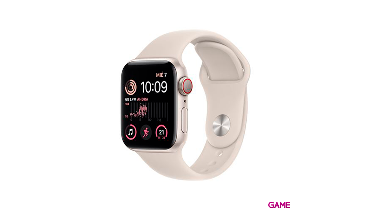 Apple Watch SE OLED 40mm GPS - Celular Beige - Reloj Inteligente-0