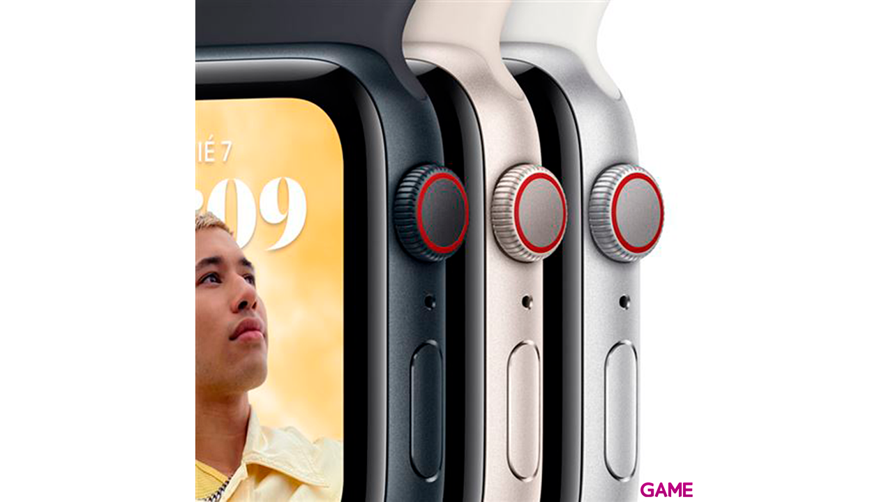 Apple Watch SE OLED 40mm GPS - Celular Beige - Reloj Inteligente-2