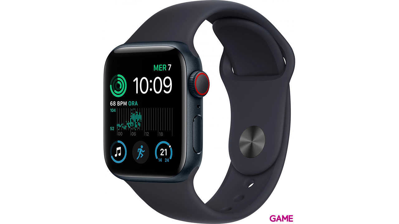 Apple Watch SE OLED 40 mm 4G Negro GPS - Reloj Inteligente-0