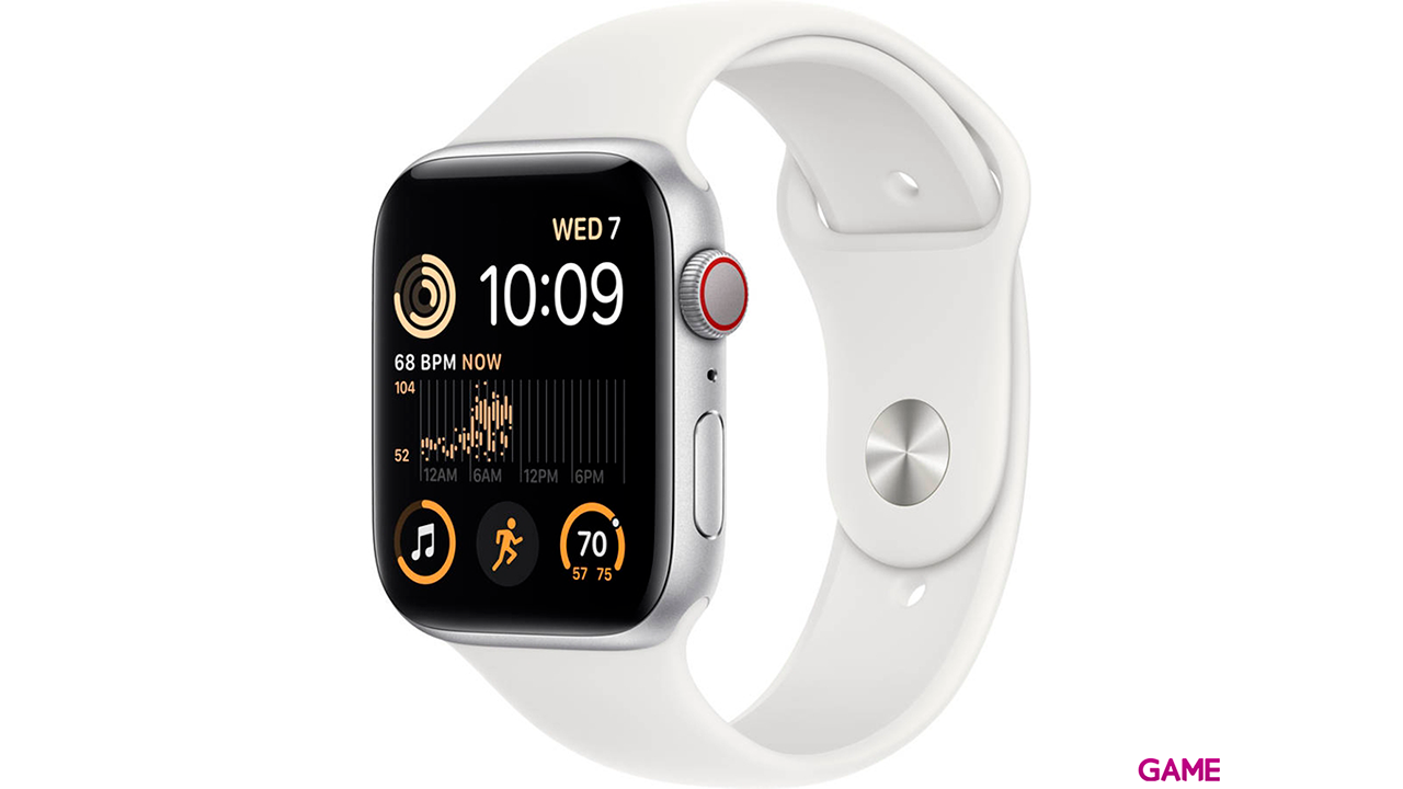 Apple Watch SE OLED 40 mm GPS - Celular Plata - Reloj Inteligente-0