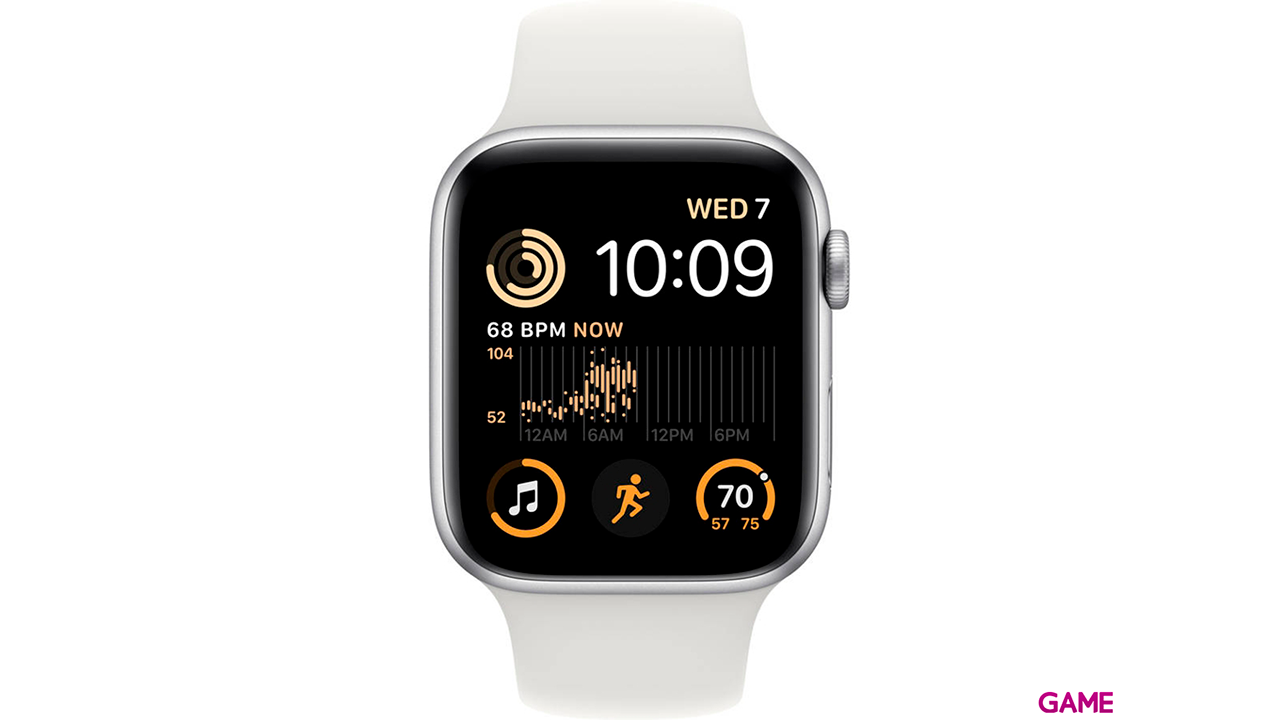 Apple Watch SE OLED 44mm GPS - Celular Plata - Reloj Inteligente-1