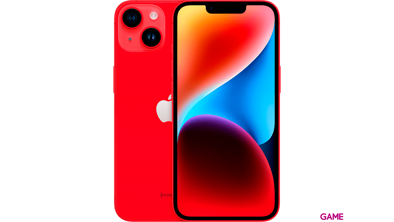 Apple iPhone 14 256GB Rojo - Telefono Movil-0