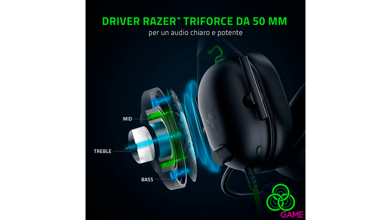 Razer Blackshark V2 X USB - Auriculares Gaming-2