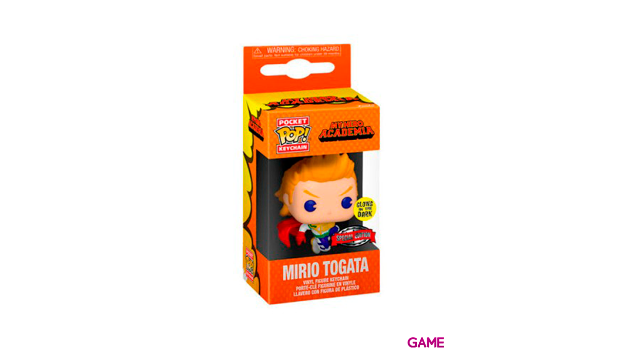 Llavero Pocket My Hero Academia Mirio Togata Exclusive-0