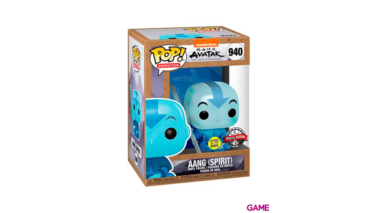 Figura POP Avatar The Last Airbender Aang Spirit Exclusive-1