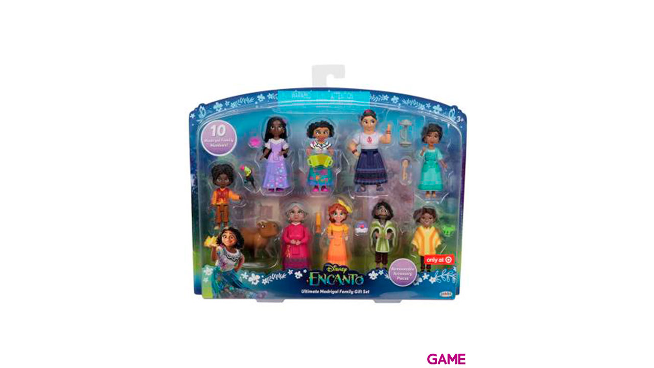 Blister 10 figuras Encanto Disney 7,5cm-0