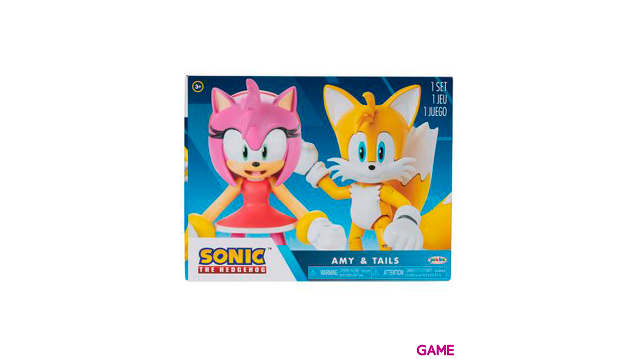 Set figuras Tails Modern Army Sonic The Hedgehog 10cm-2