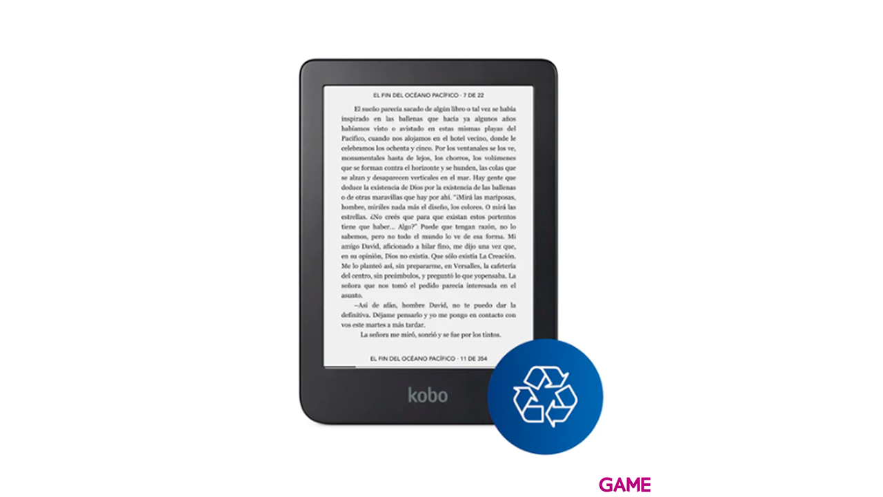 Rakuten Kobo Clara 2E Tactil 16GB Wifi Azul - E-Book-0