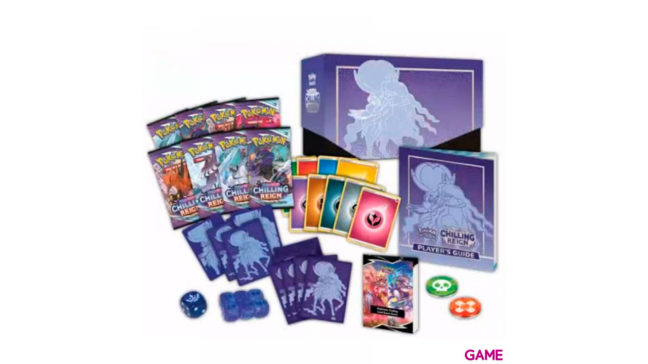 Caja Juego Cartas Coleccionables Elite Espada y Escudo 12,5 Pokemon-0