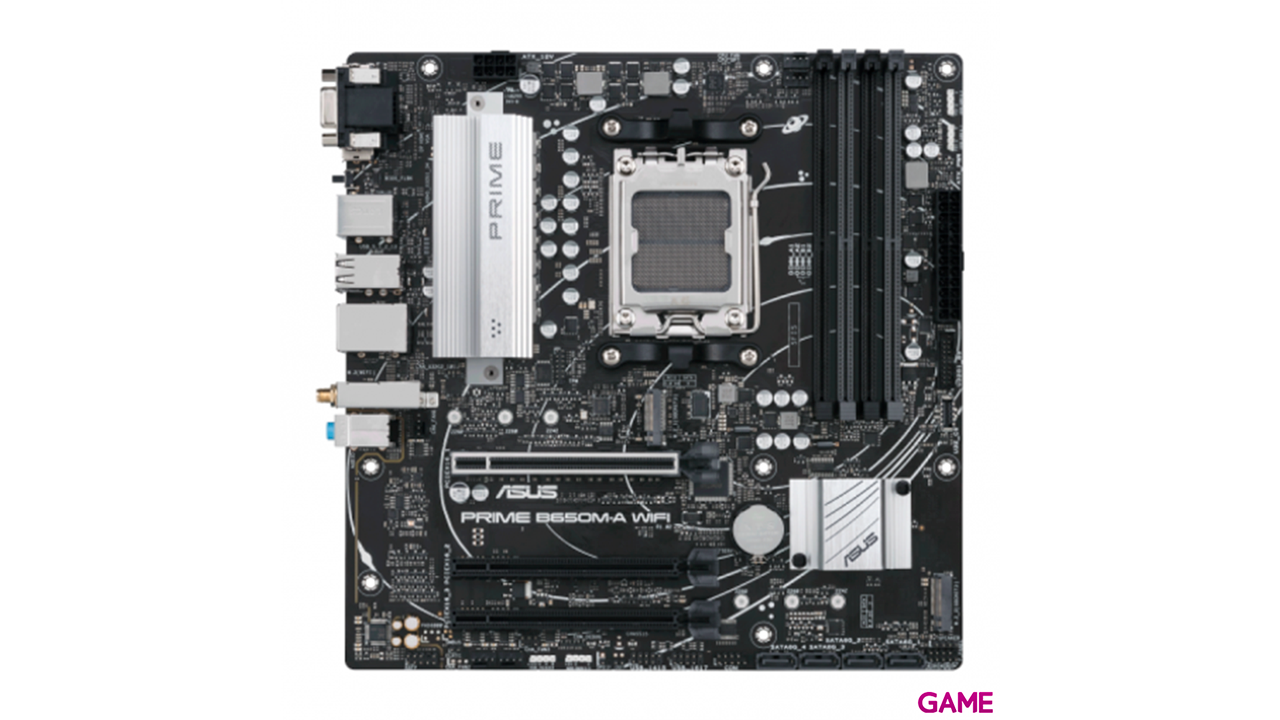 Asus Prime B650M-A WIFI AMD B650 Zócalo AM5 micro ATX - Placa Base-0