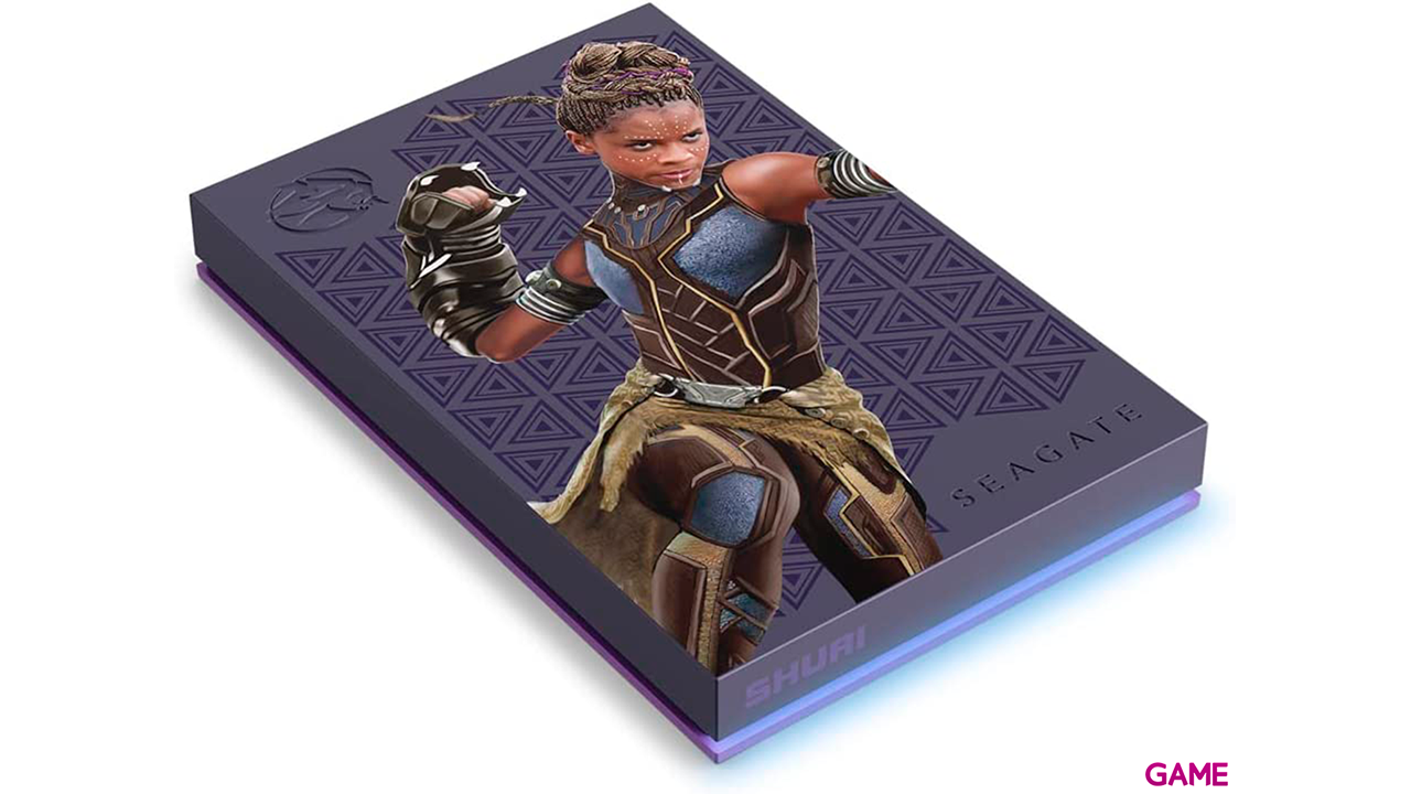 Seagate Firecuda Game Drive 2TB Marvel Shuri Special Edition - Disco Duro Externo-0